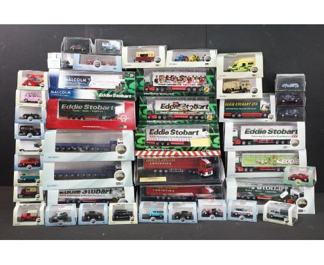 44 Boxed 1/76 Oxford Diecast models to include Oxford Haulage Company including Eddie Stobart, Haulage, Commercials, Stobart 