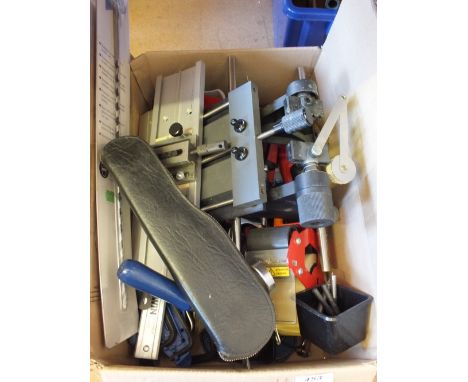 Three boxes of engineering and other tools