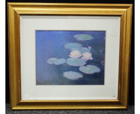After Monet, a Fine Art print, Water Lilies 