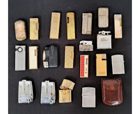 SELECTION OF VINTAGE LIGHTERSincluding IMCO Triplex super 6700, Brother-lite, white metal cased, etc. 