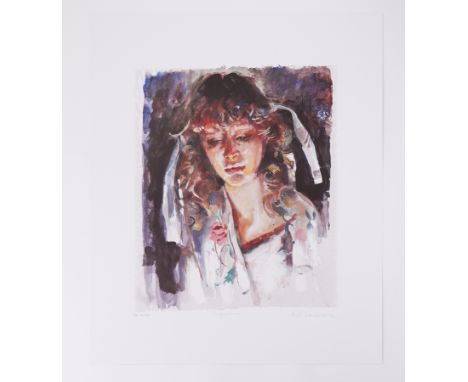 Robert Lenkiewicz, print, Study of Mary, P/P, edition number 28/35, unframed. 