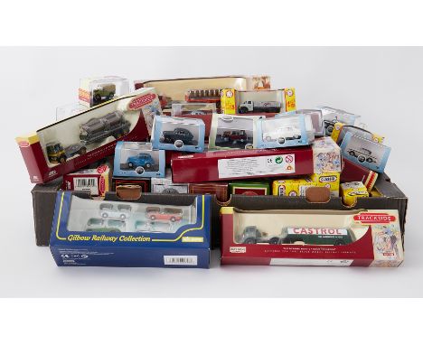 Large of collection of diecast model cars including Trackside, Days Gone, exclusive first editions etc scale 1-76, (detailed 