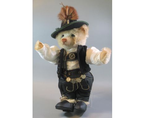 Modern Steiff teddy bear, 'Bride's Father', 35cm with original box and COA. (B.P. 21% + VAT)&nbsp; &nbsp; &nbsp;No obvious da