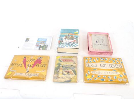 A First Edition Elizabeth David Classics; a First Edition Peter Kneebone (Jack) Sexes and Sevens 1952; Peter Kneebone, look b