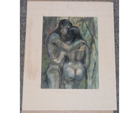20th Century Impressionist school, various unframed abstract watercolour studies 