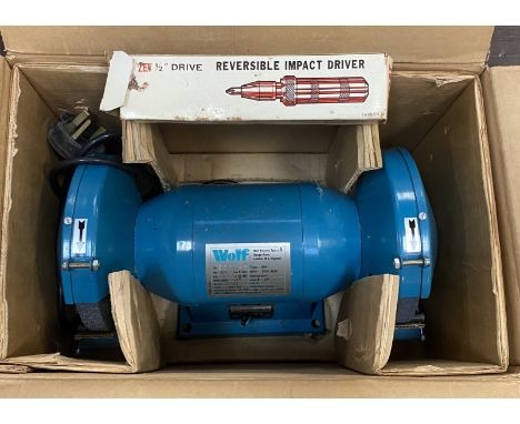 WOLF 6'' BENCH GRINDER