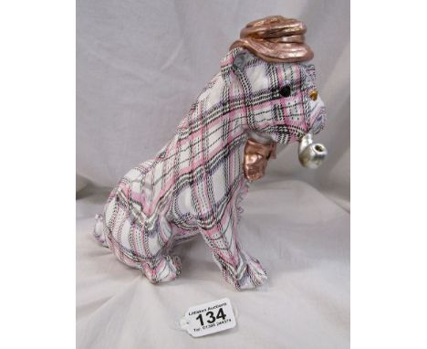 Ceramic dog figure