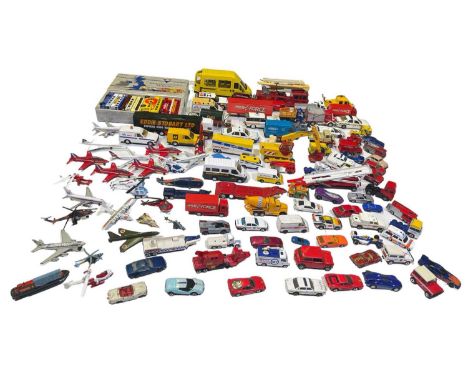 Approx 80 assorted toy / scale models mostly Corgi / Matchbox.