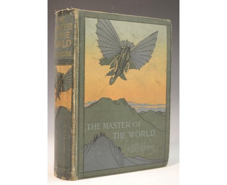 Verne (Jules), The Master of the World: A Tale of Mystery and Marvel, first edition, London: Sampson Low [...], [n.d., 1914],