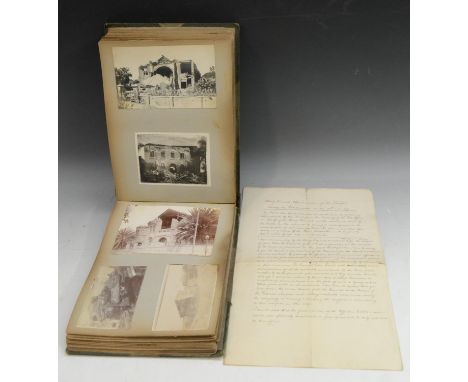 Photography - 1907 Jamaica Earthquake - an album of photographs relating to the devastation of the Jamaican capital Kingston 