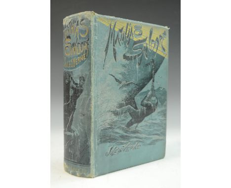 Verne (Jules), Mathias Sandorf, Illustrated, first English edition, London: Sampson Low [...], 1886, complete in two parts (i