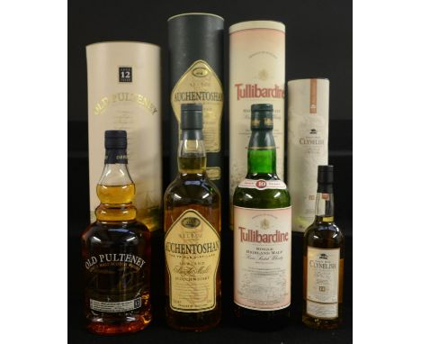 Whisky - Select Auchentoshan, The Triple Distilled Lowland Single Malt Scotch Whisky, 40%, 700ml, labels good, seals intact, 