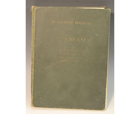 Automobilia - Sunbeam-Talbot Limited, The Sunbeam Workshop Manual, issued 1956