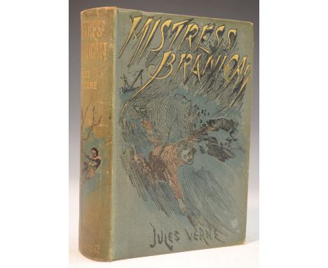 Verne (Jules), Mistress Branican, Illustrated, first English edition, London: Sampson Low [...], 1892, pp: viii, 360, contemp