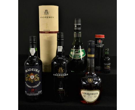 Andresen Colheita 1982 Port, Matured in Wood, Limited Edition, 20%, 75cl, labels good, seals in tact, level mid-neck, cased, 