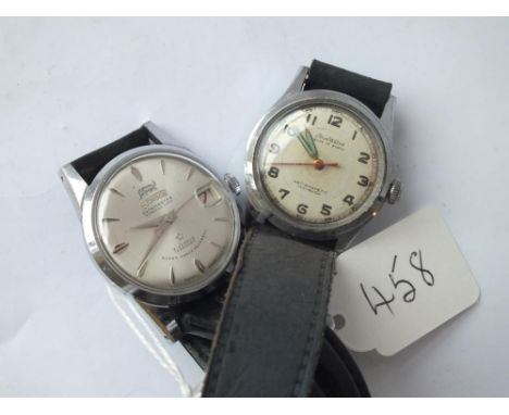 Two gents wrist watches (1 x Samson Datomaster with seconds sweep &amp; calender dial, 1 x Bieriwatch with seconds sweep)