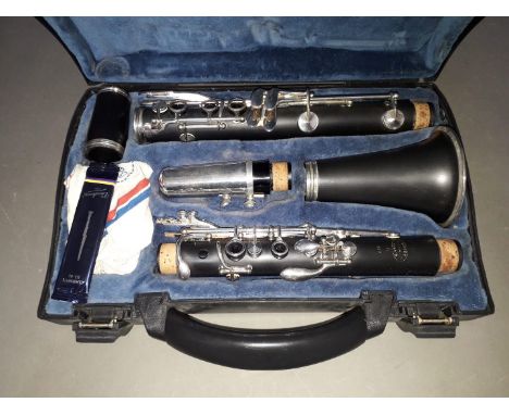 A Buffett Crampon clarinet. 