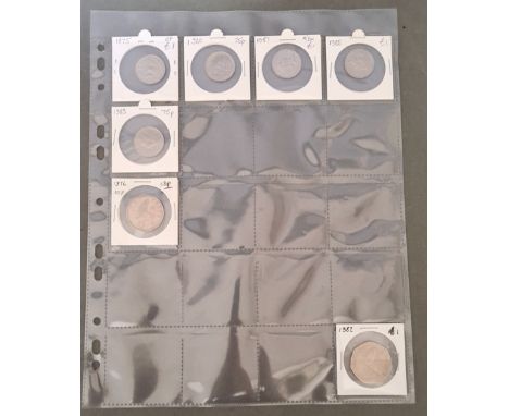 A folder of UK decimal coins including collectable 50ps &amp; £2's etc. 