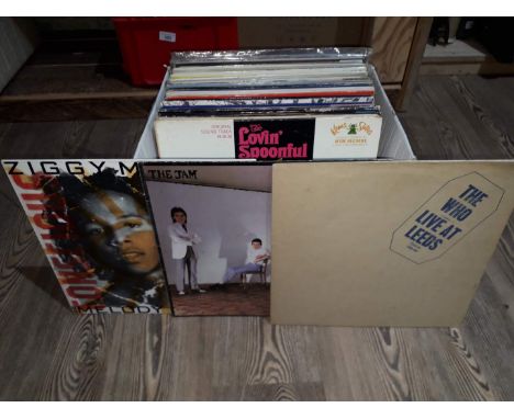 Mixed LPs including The Who, The Jam, Eddy Grant, etc. 