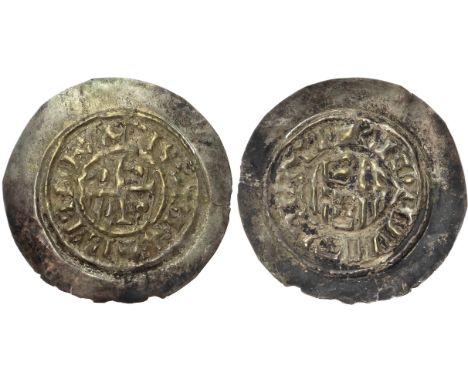 Italy, Berengario I del Friuli (888-915), first period (early 888 – February 889), silver Denaro di stampo largo, Verona mint