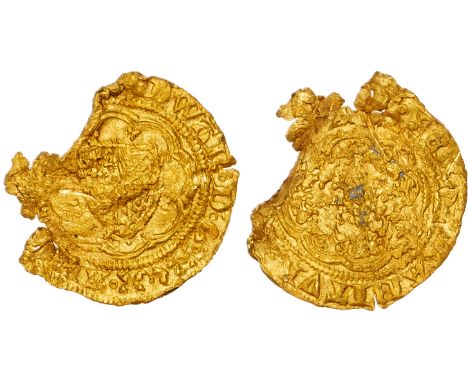 Series G, Tower mint, mintmark cross 3 (4) both sides. Lancastrian shield in double-tressure of eight arches, trefoils on cus