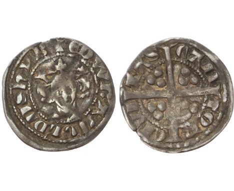 Class 4B, crowned facing head, +EDW R ANGL DNS HYB, rev, Long cross pattée with three pellets in each angle, CIVITAS CANTOR, 