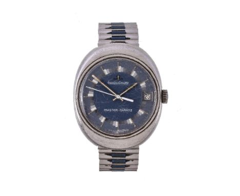 Jaeger LeCoultre, Master-Quartz, ref. 23301-42, a stainless steel bracelet wristwatch, circa 1970, quartz movement, 0 jewels,