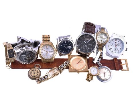 A collection of assorted watches, to include examples by Accurist, Casio, Citizen, Sekonda and Timex. All recommended for spa