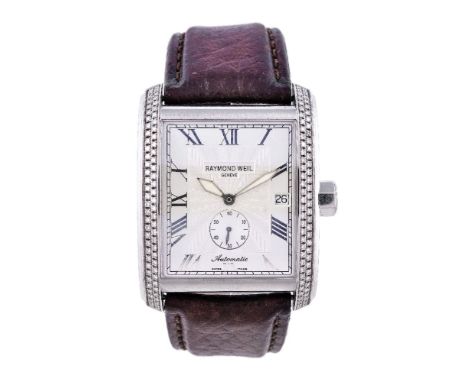 Raymond Weil, Collection Don Giovanni, ref. 2875, a stainless steel and diamond wristwatch, no. V395219, circa 2006, automati