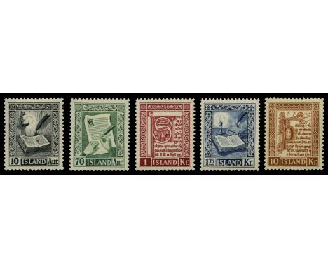 1952 10a to 10k. set of 5 (SG 319/23), fine u/m
