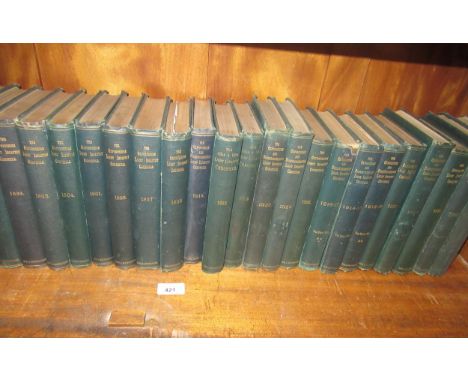 Approximately thirty volumes, ' Chronicles of the Fifty Second Light Infantry ' 