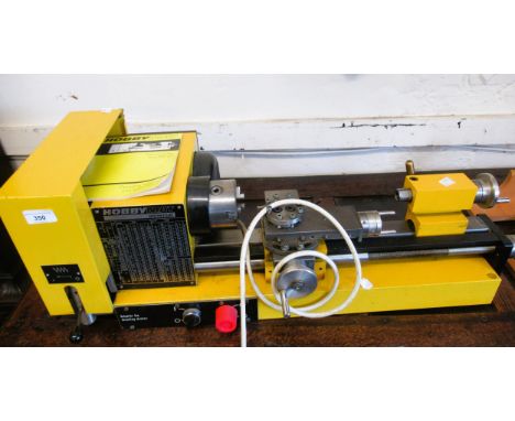 Hobbymat Universal Precision lathe, type MD65, with instruction book, 84cms long approximately 