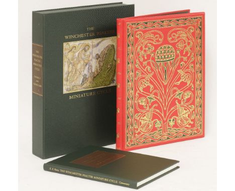 The Winchester Psalter Miniature Cycle. The Folio Society 2015, Limited edition #101/980; First Edition thus, Facsimile Volum