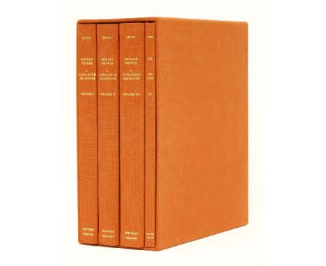 Hopper, Edward; Gail Levin: A Catalogue Raisonne; Four volume set including CD-Rom. NY, Whitney Museum of American Art, 1996.