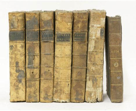 1- Museum Rusticum Et Commerciale: Or, Select Papers on Agriculture, Commerce, Arts, and Manufactures; 6 volumes. For R. Davi