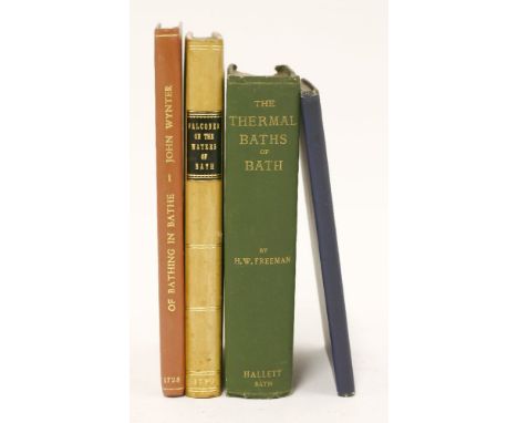 1- Falconer, William: A Practical Dissertation on the Medicinal Effects of the Bath Waters. Bath, printed by R. Cruttwell, 17