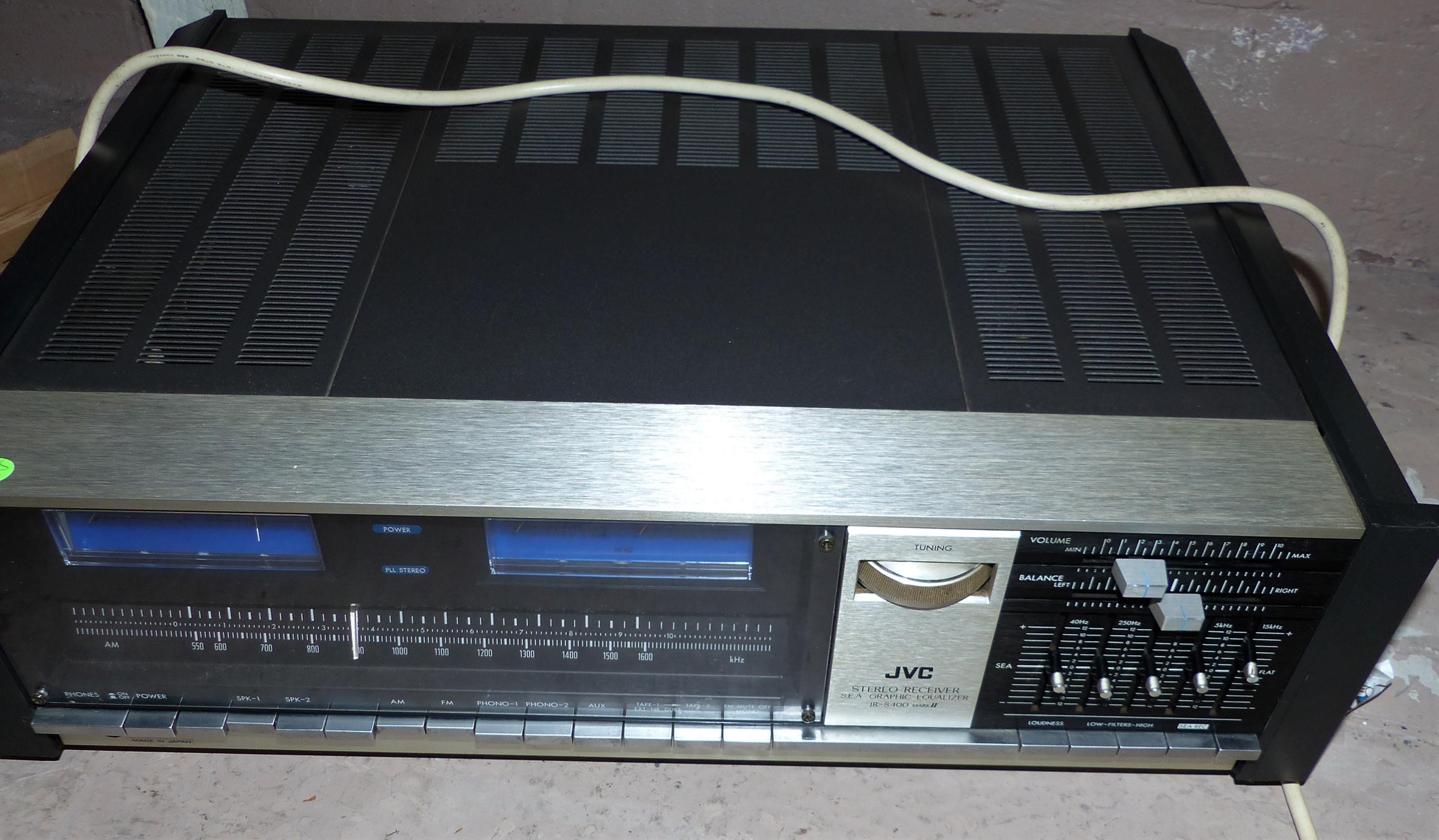 Jvc Jr S400 stereonomono Hi Fi Compendium JVC JRS400 receiver