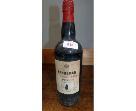 A bottle of Graham's 1984 vintage Port