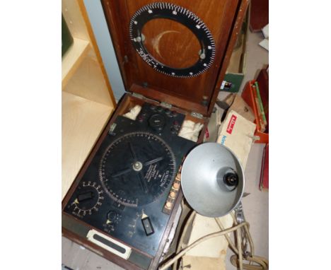 A Negretti and Zambra variable potentiometer; a Phillips reel to reel recorder and a Vivitor Dioptic light source