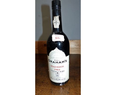A bottle of Sandeman 1975 vintage Port