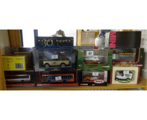 Various diecast models including Eddie Stobart and Corgi etc. Approx 25