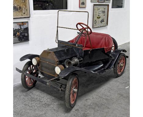 Kinderauto "Ford Model T" im Maßstab 1:4, um 1960McDonough Power Equipment, Inc. in Greenwood, USA. Antrieb mit 173-ccm-Einzy
