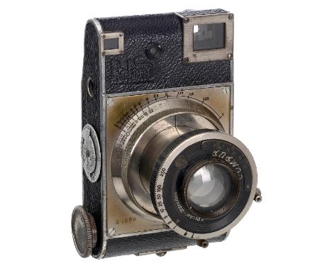 Roland mit Kleinbild-Plasmat 2,7, Modell 1934Kamerabau Ges. Rudolph &amp; Co., Plasmat GmbH, Berlin. Format 4,5 x 6 cm. Frühe