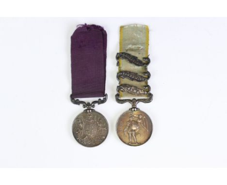 A Victorian Crimea War Medal With Three Bars To Include Sebastopol, Inkermann And Alma, Complete With Correct And Original Ri