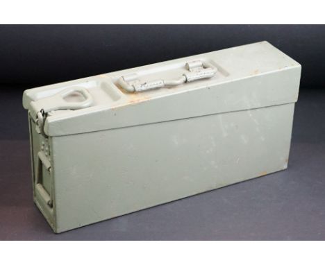 A Military Bullet / Cartridge Ammunition Box. 