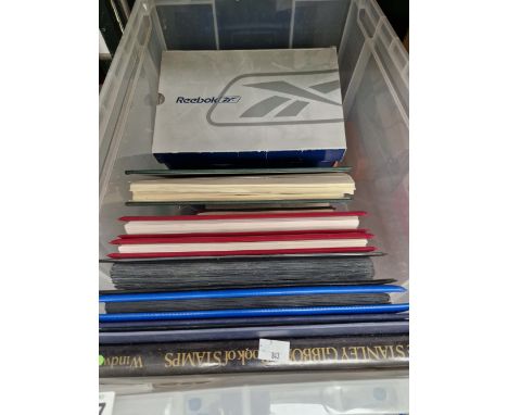 A LARGE COLLECTION OF VARIOUS WORLD STAMPS INCLUDING ALBUM LEAVES, LOOSE STAMPS, RING BINDERS ETC. 