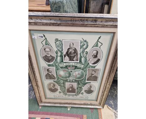 A VINTAGE STYLE EDWARD VII POSTER 