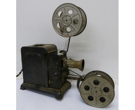 A projector and a film reel