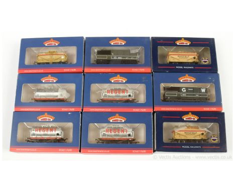 Bachmann OO Gauge special issue Goods Wagons comprising 33-300X GWR TOAD Brake Van and 33-300W BR grey TOAD Brake Van (exclus
