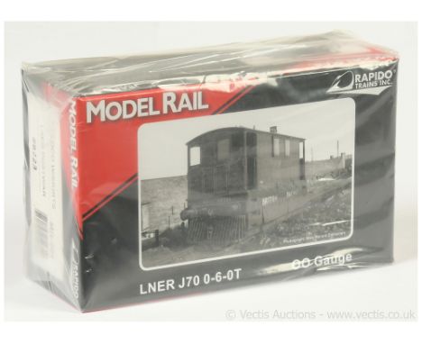 Model Rail / Rapido Trains OO Gauge MR208 0-6-0 LNER post-war Class J70 Tram Loco with skirts No.8223. Still factory sealed a